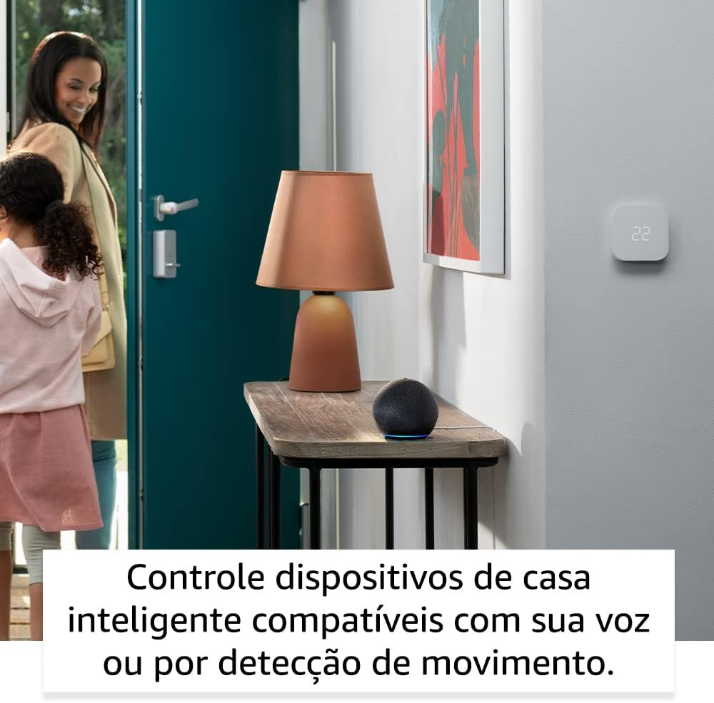 Echo Dot (Geração mais recente) | O Echo Dot com o melhor som já lançado | Cor Preta - Imagem 3