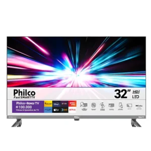 SMART TV 32 PHILCO PTV32G7PR2CGB Roku Led HD Dolby Audio