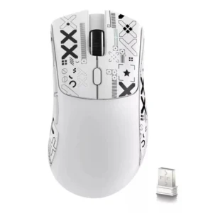 Mouse Sem Fio Attack Shark R118000dpi 1000 Hz Conexão Trimodo PAW3311 Macro Para Jogos