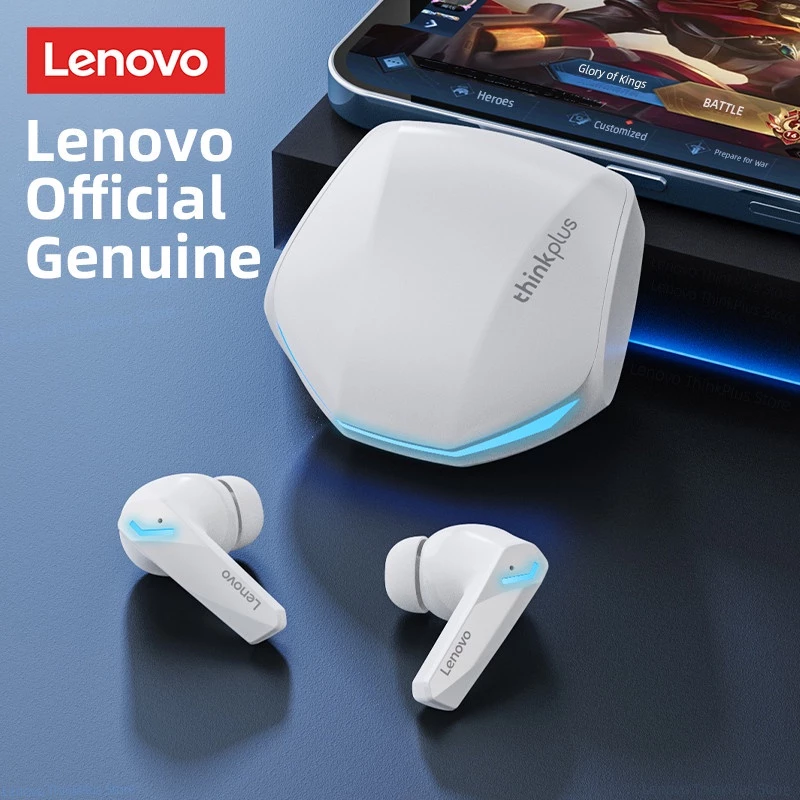 Lenovo Fones De Ouvido GM2 Pro Jogos Bluetooth BT 5.3 TWS HD RGB Luzes Som Estéreo Baixa Latência Com Microfone - Imagem 4